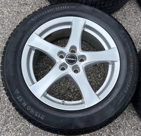 4 ALU WINTERRÄDER MERCEDES GLA 245G 215/60R17 96H RDKS  #10UO – Bild 4