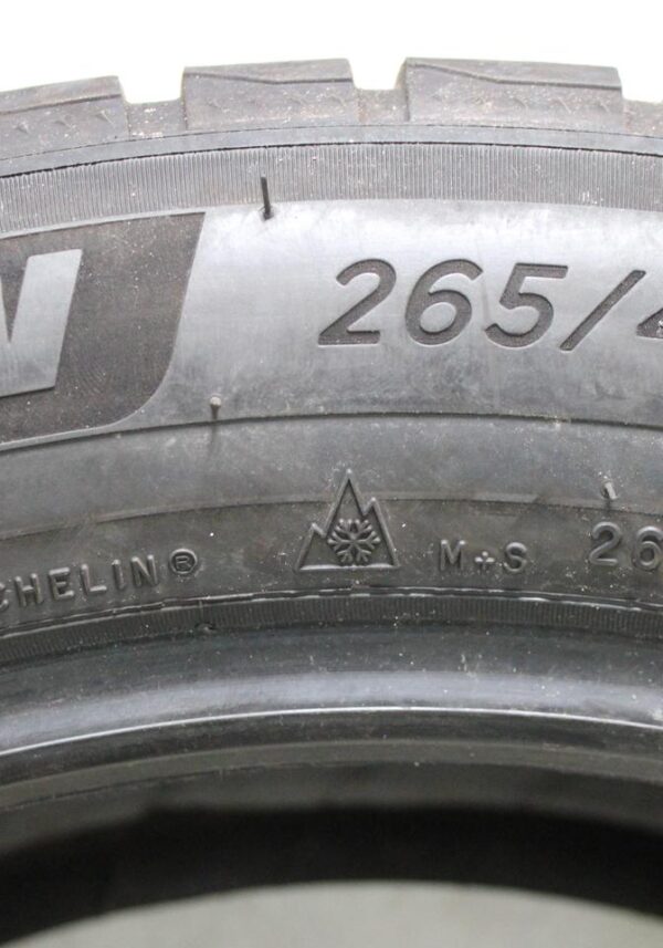 1x 265/45R20 104V MICHELIN PILOT ALPIN 5 SUV 5,5-6MM 2021 #1TBC – Bild 4
