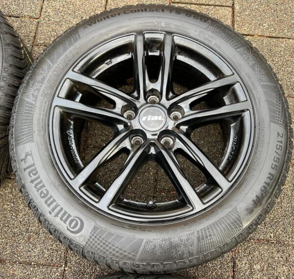4 ALU WINTERRÄDER HONDA ACCORD CIVIC HR-V 215/55R16 93H  #1PZP – Bild 5
