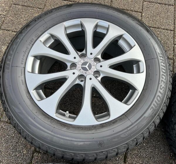 4 ORIGINAL 18" ALU WINTERRÄDER MERCEDES GLC X204 W253 2022 #1N9Y – Bild 5