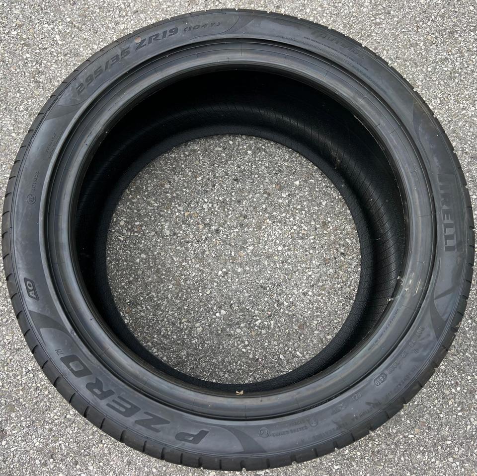 1 x 295/35R19 104Y PIRELLI PZERO PZ4 SOMMERREIFEN 2019 NEU #1XMR – Bild 3