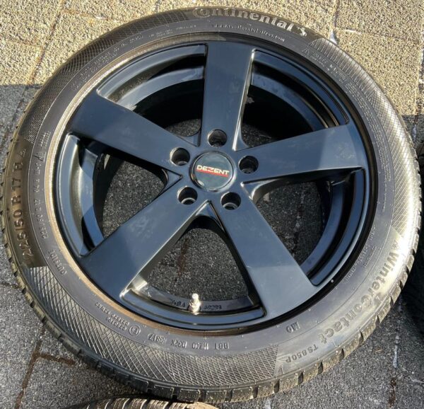 4 ALU 17" WINTERRÄDER MERCEDES C-KLASSE W205 225/50R17 94H  #1R7E – Bild 3