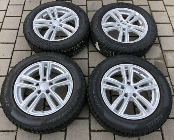 4 ALU 17" WINTERRÄDER INFINITY QX30 MERCEDES GLA KLASSE 245 #9621 – Bild 2