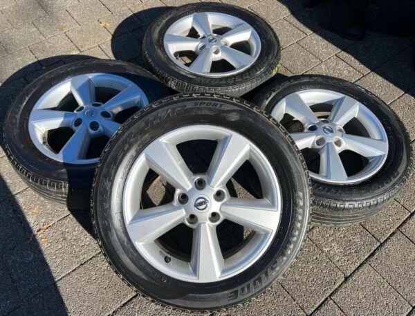 4 ORIGINAL 17" ALUFELGEN FELGEN NISSAN QASHQI +2 6,5x17  #1OEW