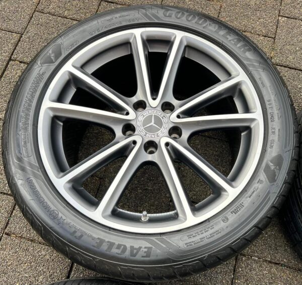 4 ORIGINAL 18" ALU SOMMERRÄDER MERCEDES CLS W257 FREIHAUS #1RLN – Bild 6