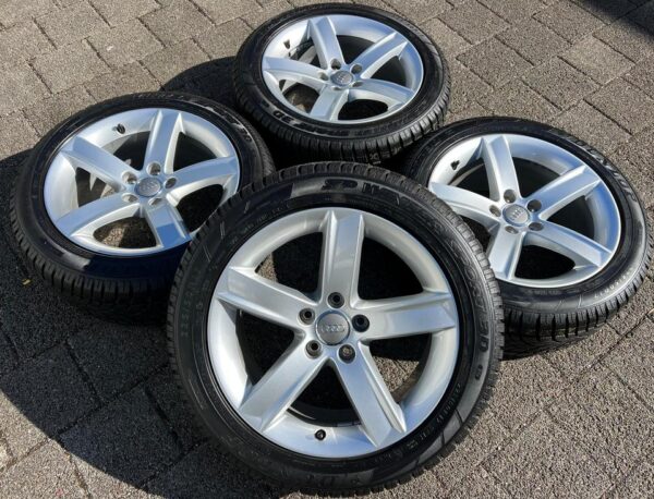 4 ALU WINTERRÄDER AUDI A5 S5 8T B8 225/50R17 98H 8T0071497  #1V2L