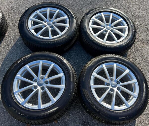 4 ORIGINAL 17" ALU WINTERRÄDER AUDI A6 F2 4K 225/60R17 99H #1ERY – Bild 2