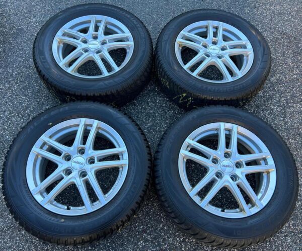 4 ALU WINTERRÄDER Q2 SEAT ATECA SKODA KAROQ VW PASSAT T-ROC #1RQU – Bild 2