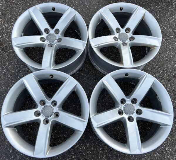 4 ORIGINAL 17" ALUFELGEN ALU FELGEN AUDI A5 8T 8T0071497  #1DQA