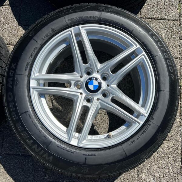 4 ALU 17" WINTERRÄDER BMW X3 F25 X4 F26 225/60R17 99H RDKS  #1M0E – Bild 3