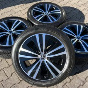 4 ORIGINAL 19" ALU WINTERRÄDER MERCEDES BENZ EQE V295 2023 #1RYP