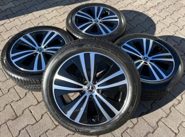 4 ORIGINAL 19" ALU WINTERRÄDER MERCEDES BENZ EQE V295 2023 #1RYP