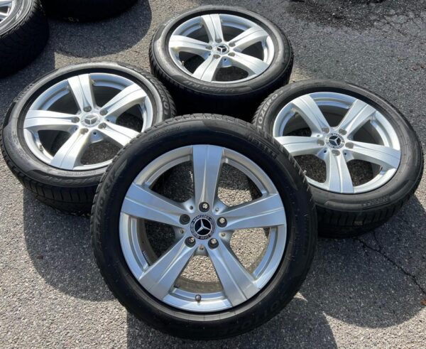 4 ORIGINAL 17" ALUFELGEN FELGEN MERCEDES C-KLASSE W206 A206 #1HLY