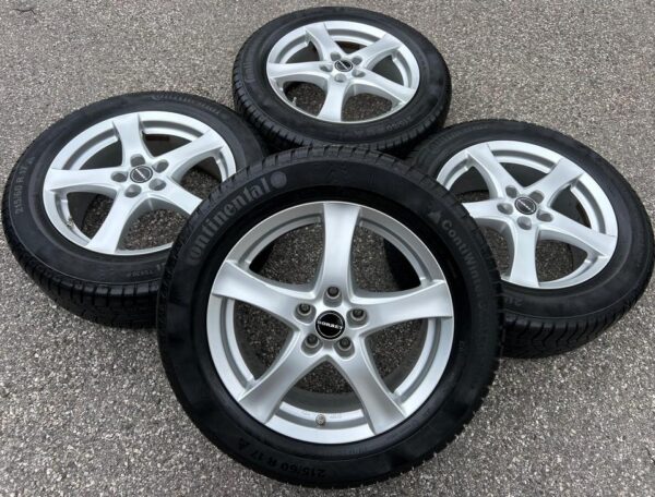 4 ALU WINTERRÄDER MERCEDES GLA 245G 215/60R17 96H RDKS  #10UO
