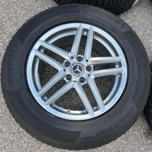 4 ALU 17" WINTERRÄDER MERCEDES GLC X253 235/65R17 104H CONT #1F2B – Bild 5