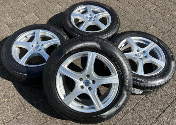 4 ALU 18" WINTERRÄDER VOLVO XC60 235/60R18 103H PIRELLI  #1VEV