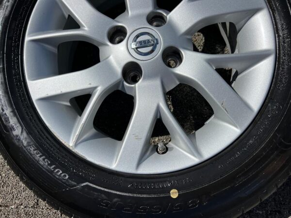 4 ORIGINAL 15" ALU SOMMERRÄDER NISSAN NOTE E12 185/65R15  #1Z5F – Bild 8