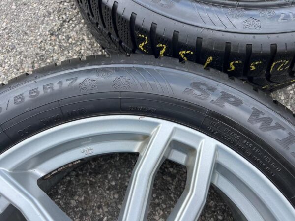 4 ALU 17" WINTERRÄDER BMW 5ER REIHE G30 G31 225/55R17 97H #1LCF – Bild 8