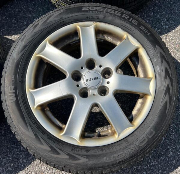 4 ALU WINTERRÄDER RENAULT MEGANE III 205/55R16 91H NOKIAN #1MOD – Bild 6