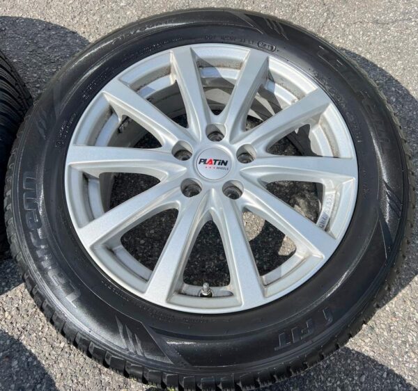 4 ALU 17" WINTERRÄDER BMW X1 F48 215/60R17 96H 2019 RDKS  #13SE – Bild 4