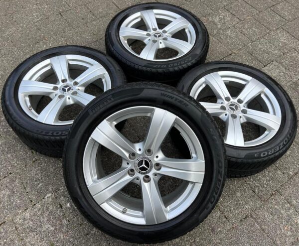 4 ORIGINAL 17" ALUFELGEN FELGEN MERCEDES C-KLASSE W206 A206 #1OJB