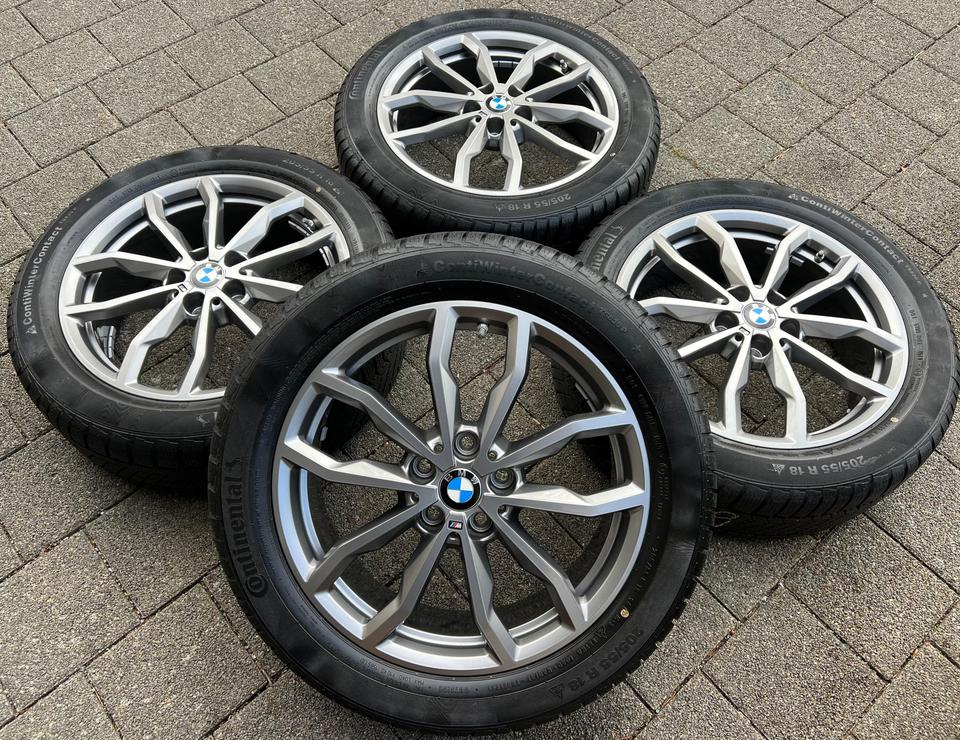 ORIGINAL 18" ALU WINTERRÄDER BMW X1 F48 X2 F39 STYLING M711 #1NZC