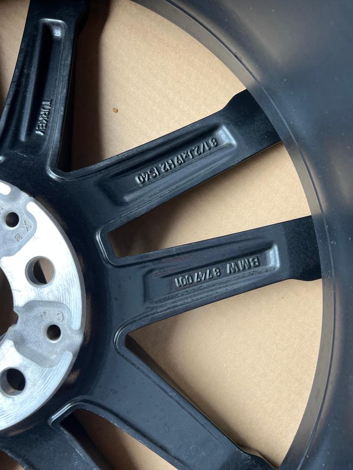 1 X ORG 19" ALUFELGE BMW 3ER REIHE G20 G21 4ER 8747001 797M #1UBB – Bild 4