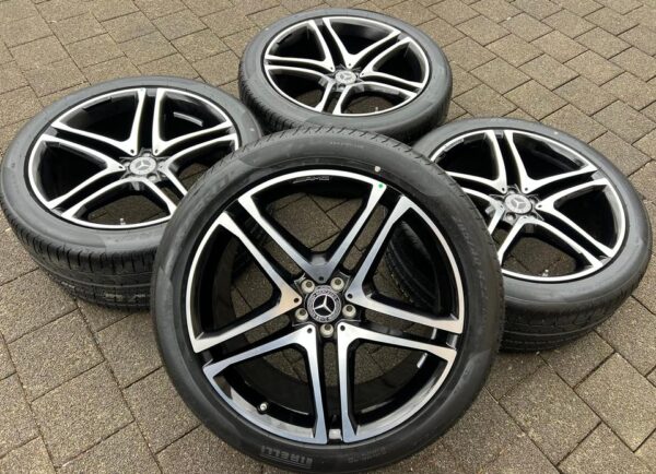 4 ORIGINAL 22" ALU SOMMERRÄDER MERCEDES GLE COUPE C292 A292 #1RLK