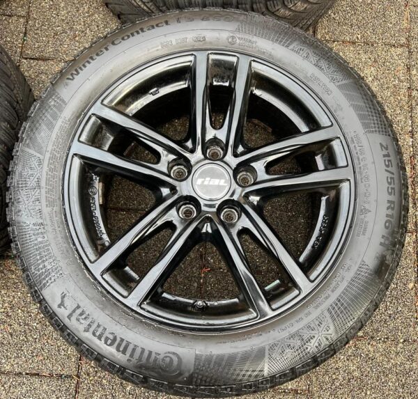 4 ALU WINTERRÄDER HONDA ACCORD CIVIC HR-V 215/55R16 93H  #1PZP – Bild 6