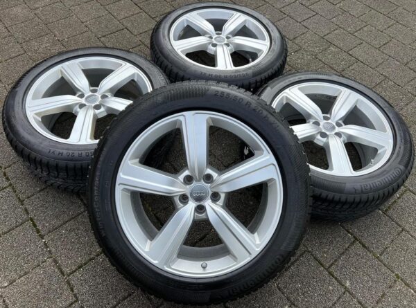 4 ORIGINAL 20" ALU WINTERRÄDER AUDI Q8 E-TRON 4KE601025S #1NEI