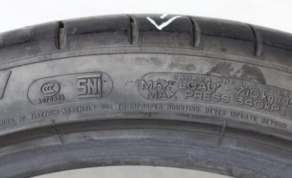 2x 255/35R19 96Y MICHELIN PILOT SUPER SPORT SOMMERREIFEN #1XGH – Bild 5