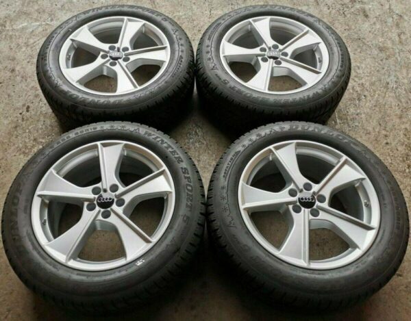 4 ORIGINAL ALU WINTERRÄDER AUDI Q7 4M 4M0601025L 255/55R19 #14RL – Bild 2