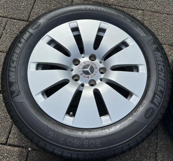 4 ORIGINAL ALU SOMMERRÄDER MERCEDES C-KLASSE W205 205/60R16 #1TIX – Bild 6