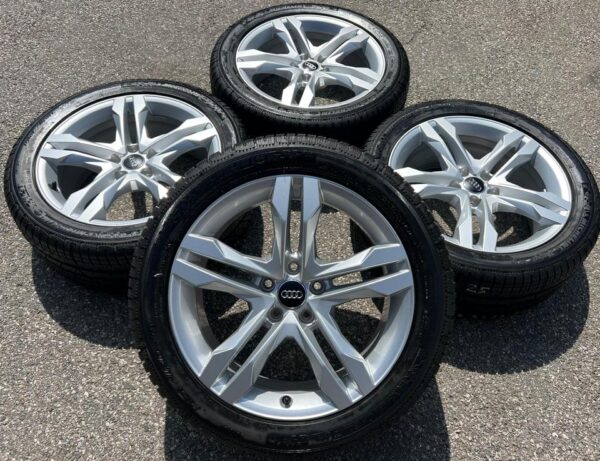 4 ORIGINAL 18" ALU WINTERRÄDER AUDI A4 ALLROAD 8W B9 TOP #1KJP