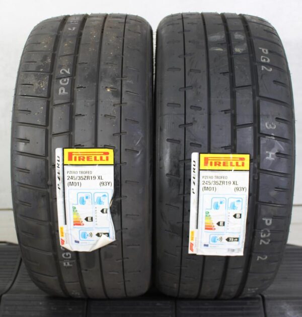 2x 245/35R19 93Y PIRELLI PZERO TROFEO R MO1 SOMMERREIFEN  #1RRF