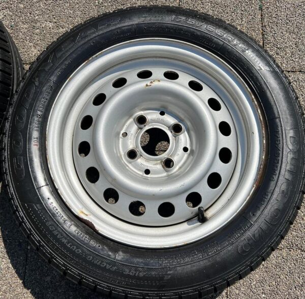 4 STAHLFELGEN 14" FELGEN SEAT INCA 9KS VW CADDY II 9KV  #1ZVJ – Bild 3