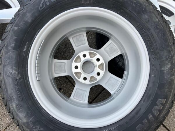 4 WINTERRÄDER SEAT IBIZA V KJ KL VW POLO AW 2GA 185/70R14 #1LTE – Bild 7