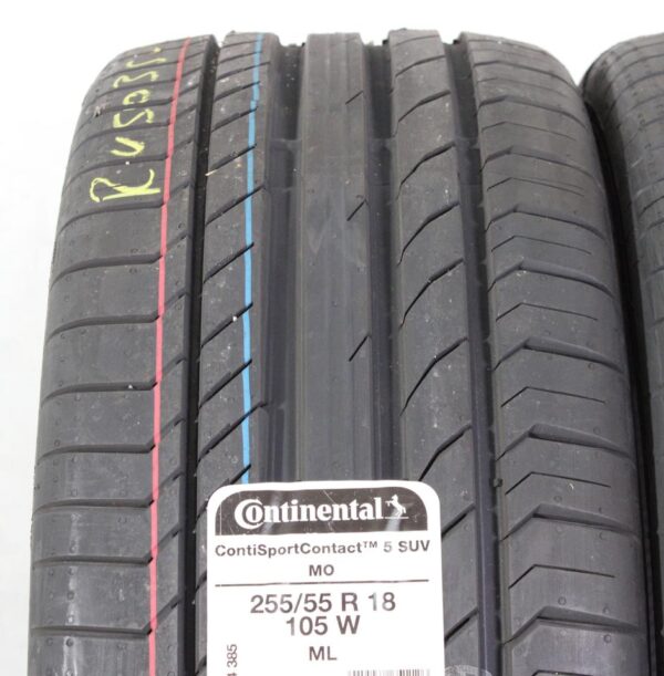 2x 255/55R18 105W CONTINENTAL SOMMERREIFEN 2019 NEU #1VTQ – Bild 3