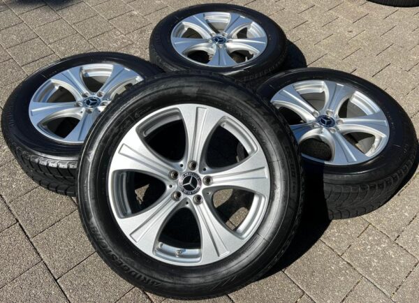 4 ORIGINAL 18" ALUFELGEN MERCEDES GLC-KLASSE A2534010800 #1NBG