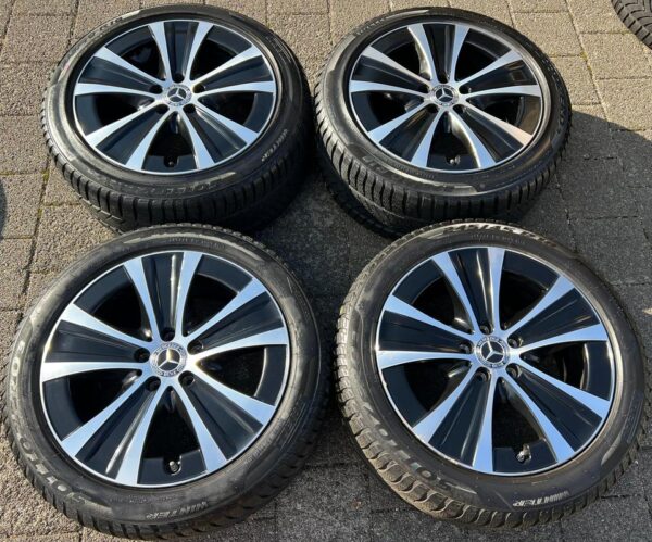 4 ORIGINAL 18" ALU WINTERRÄDER MERCEDES E-KLASSE W213 W213K #1OJO – Bild 2