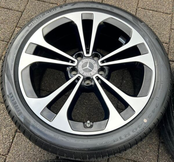 4 ORIGINAL 18" ALU SOMMERRÄDER MERCEDES C-KLASSE W206 RDKS  #1RLO – Bild 4