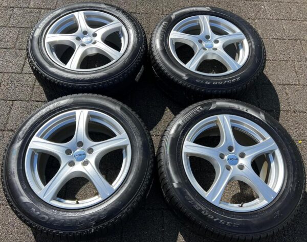 4 ALU 18" WINTERRÄDER VOLVO XC60 235/60R18 103H PIRELLI  #1VEV – Bild 2