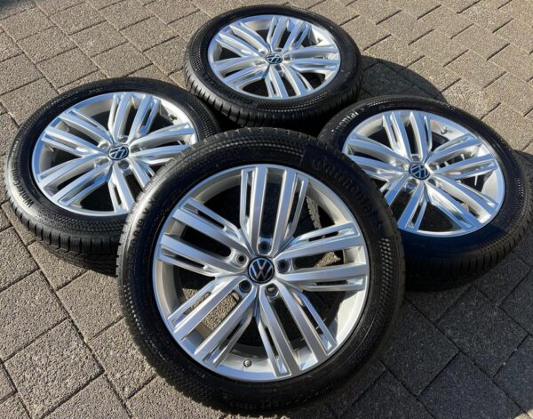 4 ORIGINAL 19" ALU WINTERRÄDER VW TIGUAN II AD1 ALLSPACE 5N #1TPF