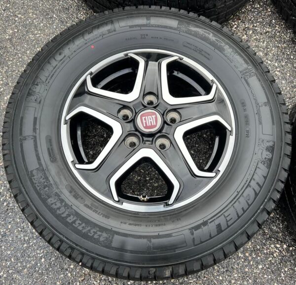 4 ORIGINAL ALU SOMMERRÄDER FIAT DUCATO 5x130 225/75R16C TOP #1CML – Bild 3