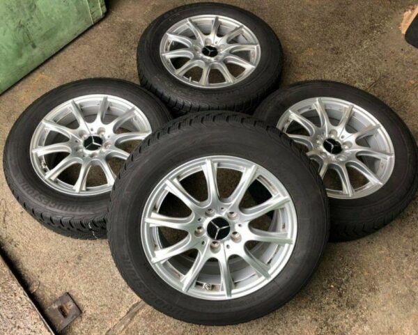 4 ORIGINAL ALU WINTERRÄDER MERCEDES C-KLASSE W205 RDC RDKS  #11IM