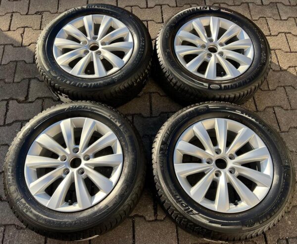 4 ORIGINAL ALU WINTERRÄDER VW BEETLE 5C PASSAT 3G B8 MICHEL #1P4T – Bild 2