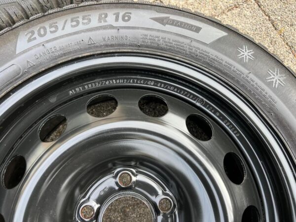 4 WINTERRÄDER PEUGEOT 308 308SW 308CC 205/55R16 91H MICHELI #1R7J – Bild 7
