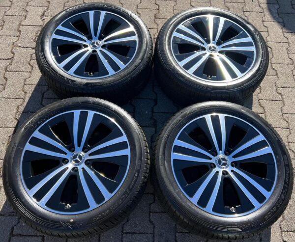4 ORIGINAL 19" ALU WINTERRÄDER MERCEDES BENZ EQE V295 2023 #1RYP – Bild 2