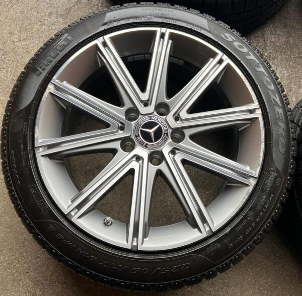 4 ORIGINAL 17" ALU WINTERRÄDER MERCEDES BENZ SLK W172 R172  #1V5N – Bild 3