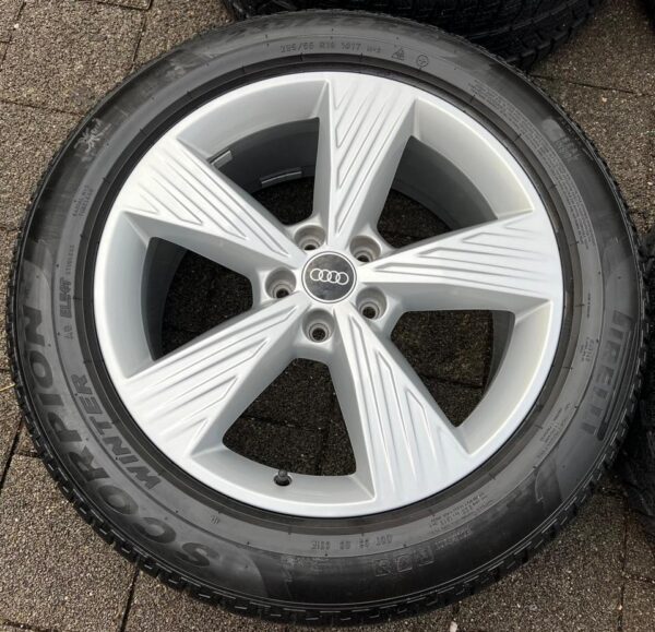 4 ORIGINAL 19" ALU WINTERRÄDER AUDI Q4 E-TRON F4B 89A601025 #1QGL – Bild 6